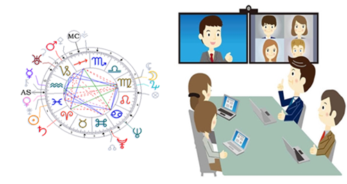 Corso di astrologia umanistica evolutiva - primo livello on-line in videoconferenza